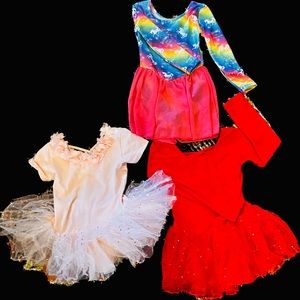 Girls Size Large Dance/Gymnastics Leotards